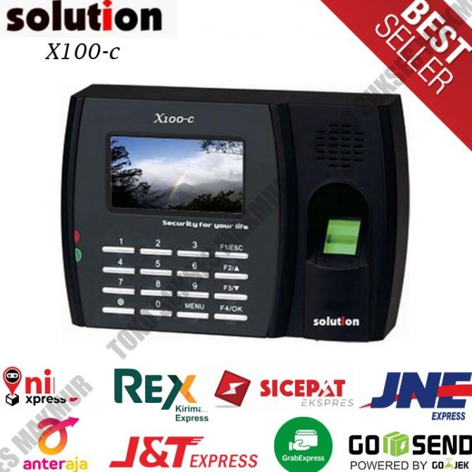 Solution X100C Mesin Absensi Finger Print
