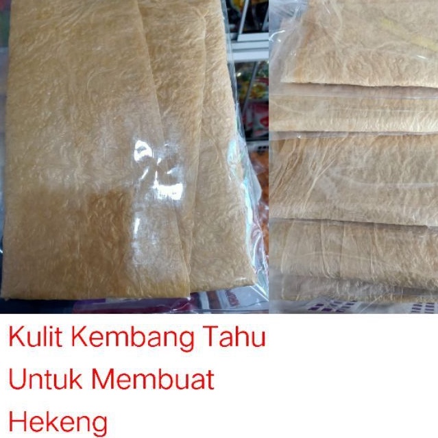 

Kulit Tahu / Ngohiong / HUMOK / Kulit Kembang Tahu Untuk Hekeng / Ngou hiang / Gohiong / Kulit Hakong