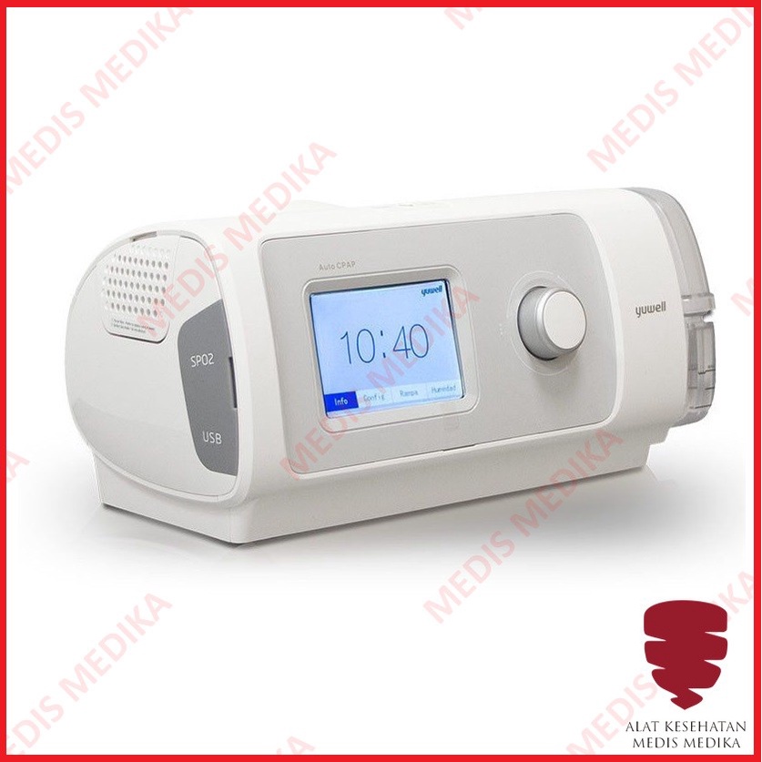 Ventilator BiPap Pap Yuwell YH-830 Alat Perawat Tekanan Saluran Udara