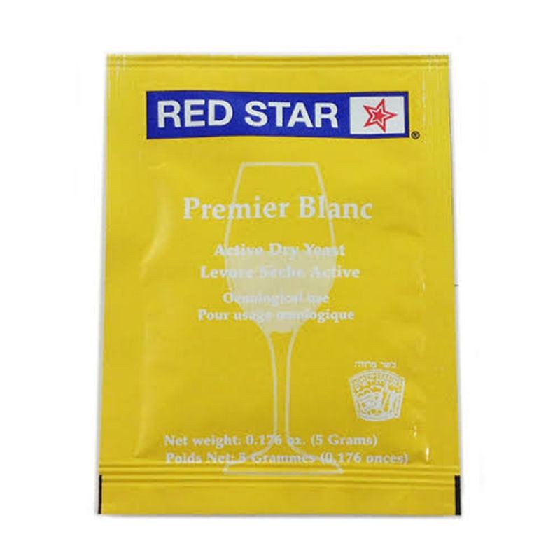 

wine yeast red star premier blanc Champagne 5gr