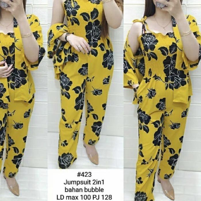 ✺ Set Jumpsuit Overall + Outer Kelly 105 ➦