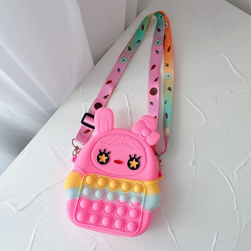 Tas Pop it Hello kitty Jumbo Muat Hp