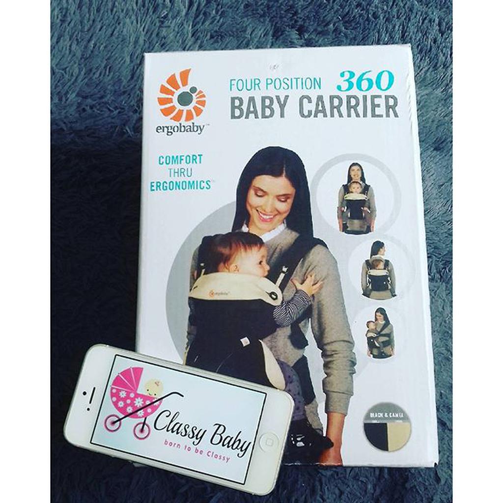 Ergo baby carrier 360 (black)