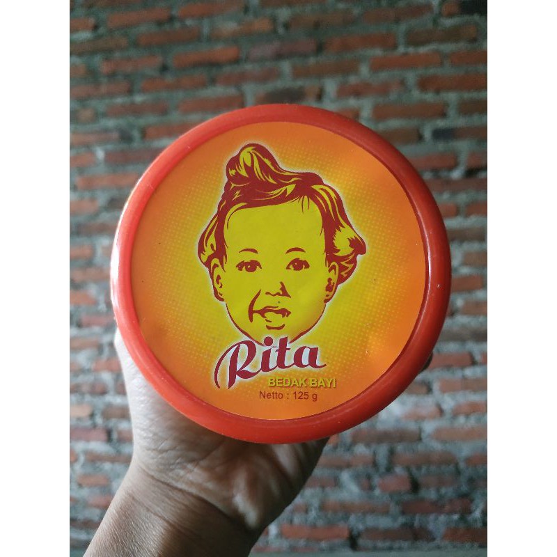 Rita bedak baby / bedak bayi jadul Rita orange