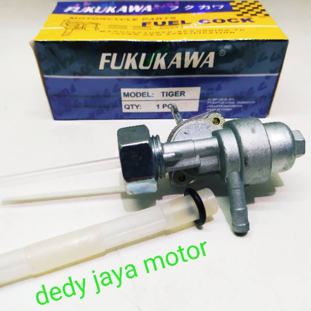 Kran bensin tiger, mega pro monoshok fukukawa genuine parts berkualitas terjamin