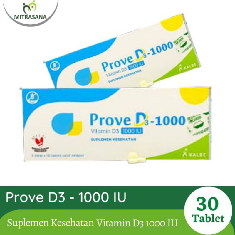PROVE D3 Tablet Kunyah  - Vitamin D3 1000 IU