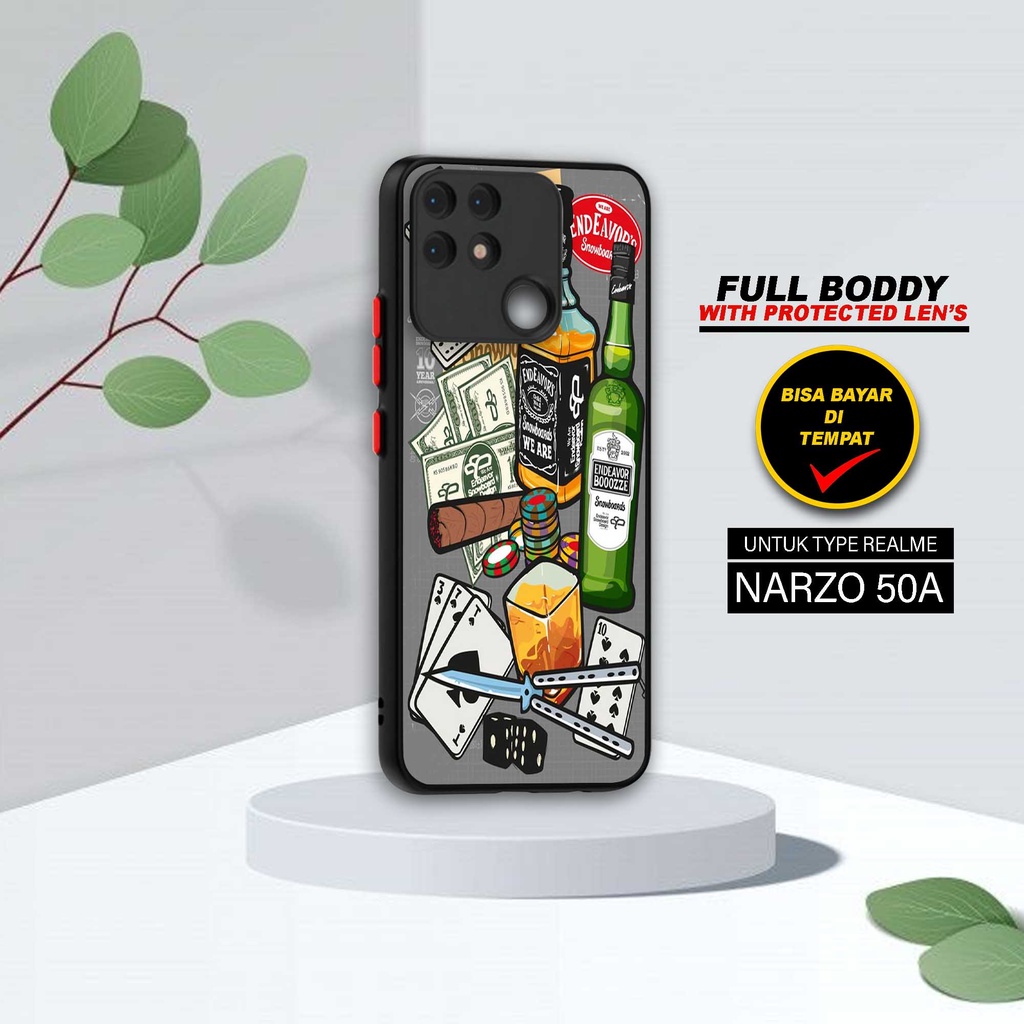 Silikon Aero Dove Realme Narzo 50a - Case Untung Realme Narzo 50a [ Drinkeunz ] Softcase Tpu Realme 