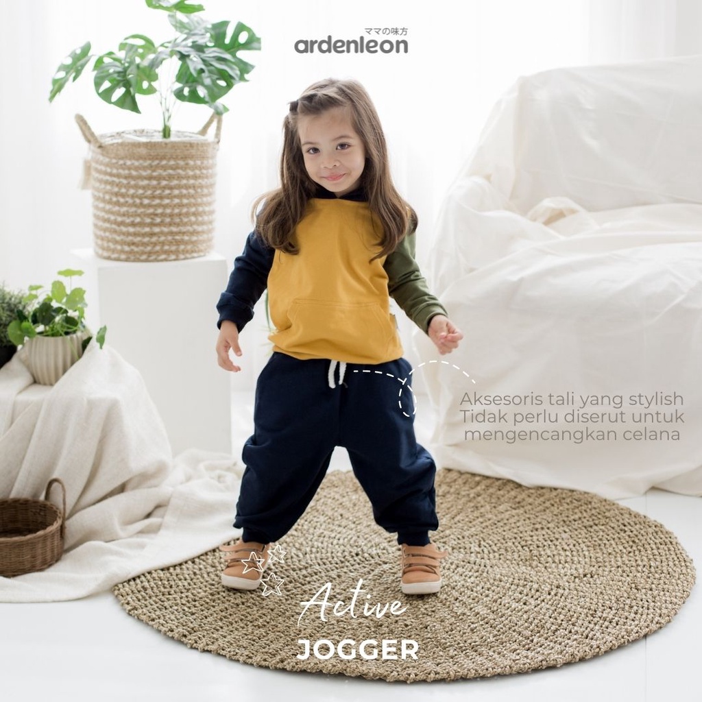 ARDENLEON MURAH ACTIVE JOGER PANTS / CASUAL JOGGER PANT UNISEX JOGGER CELANA PANJANG ANAK ARDEN LEON