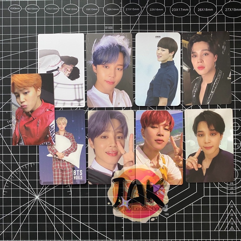 Ready - Photocard Jimin BTS Official SLA MOTS 7 Orul Route Clue Butter World HYYW