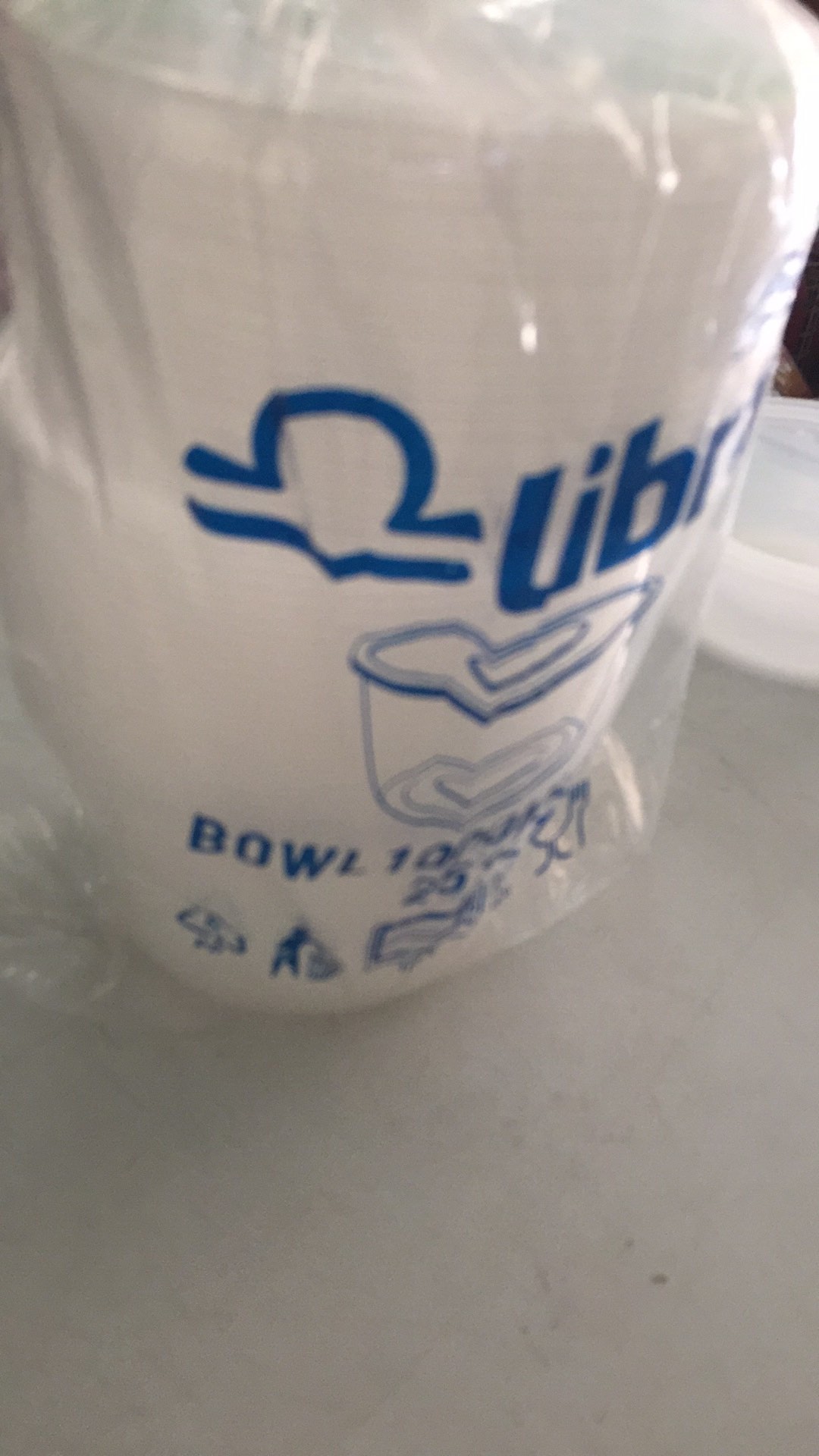 (pcs) Thinwall Bowl Mangkok Cup 1000 Ml + Tutup Food Container Puding Salad Bening Bulat