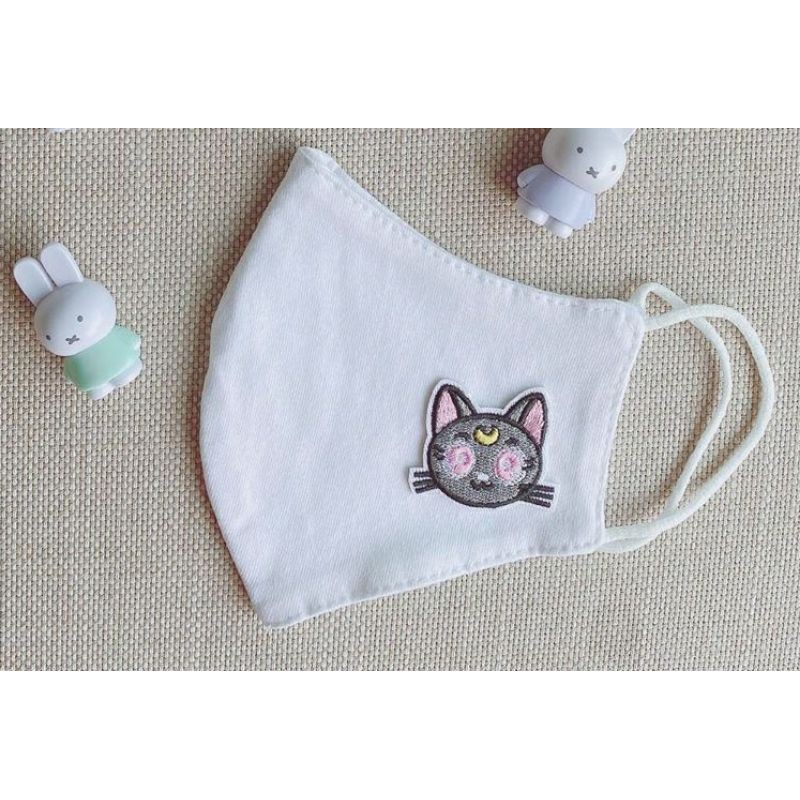 Masker Kain Bordir Luna Sailor Moon