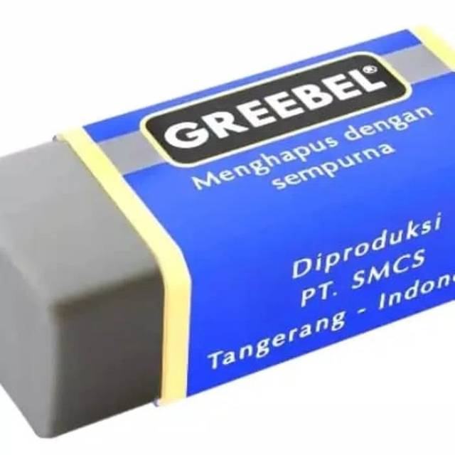 

Penghapus Greebel Abu GBG160240