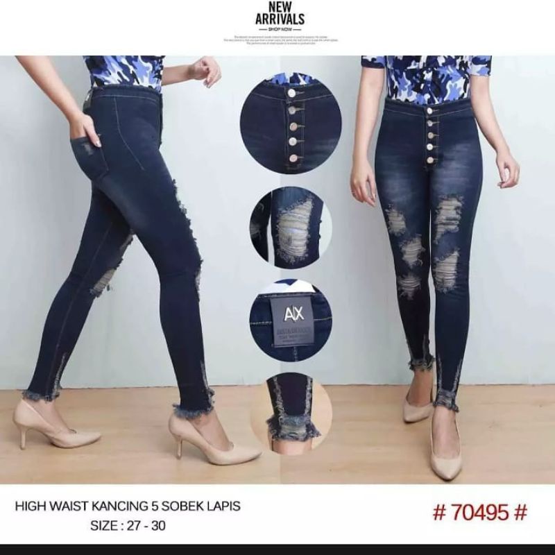 HW jeans sobek tidak tembus