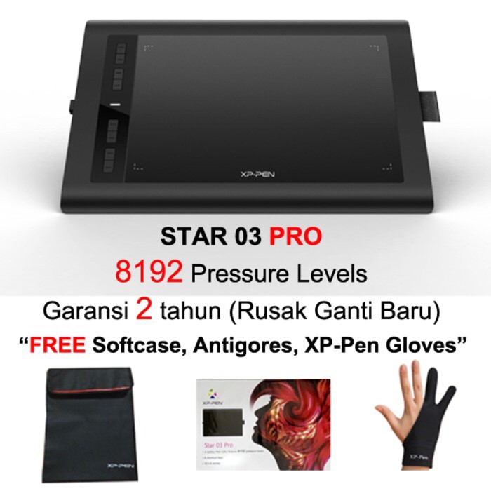XP-PEN   STAR 03  PRO drawing tablet