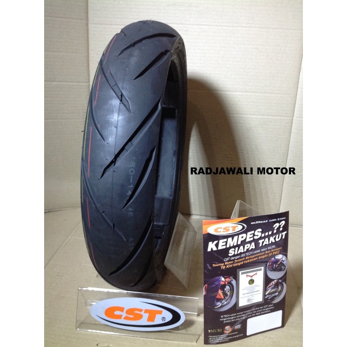 BAN LUAR MATIC 90/80-14 CST CM621 SOFT COMPOUND