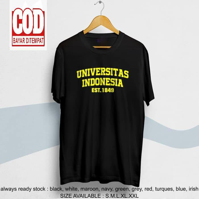 cod termurah Kaos Tshirt Distro Ui Universitas Indonesia kaos kampus