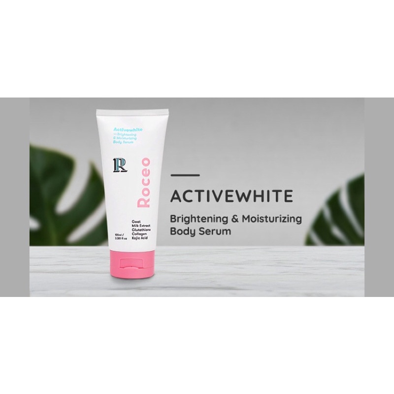 ROCEO active white brightening and moisturizing body serum