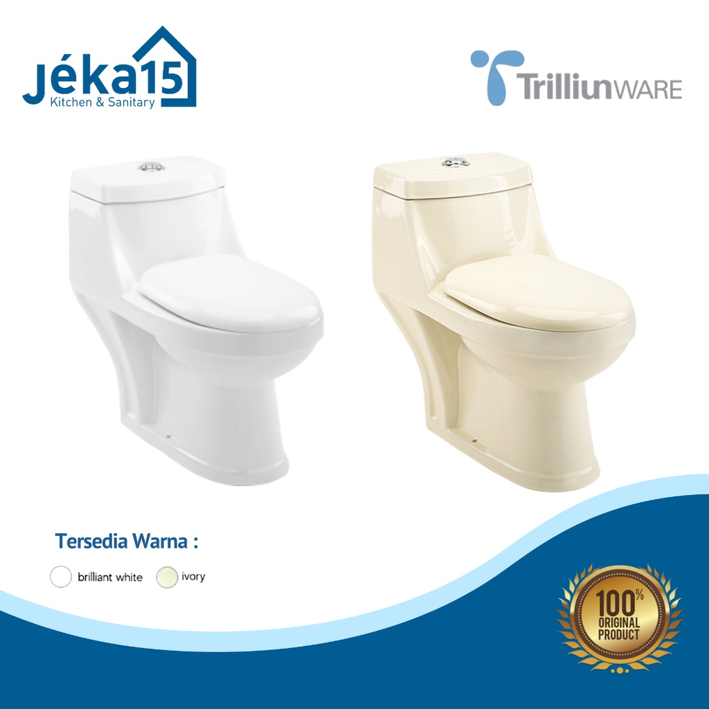 TRILLIUNWARE OPAL PAKET KOMPLIT CLOSET DUDUK + JET WASHER