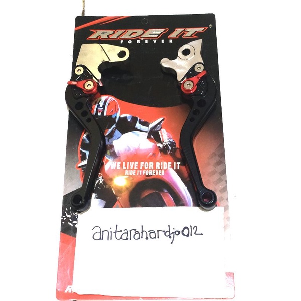 Handel Rem Variasi Stelan Mio Sporty/Mio Soul Lama merk Ride It (ORI)