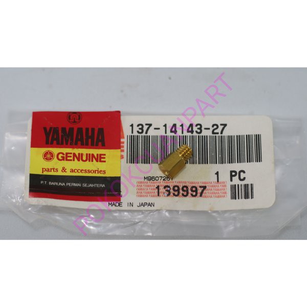 Terpercaya spuyer main jet karburator yamaha Y125Z F1ZR RS RX 100 125 S K KING LS3 DT DT100 original