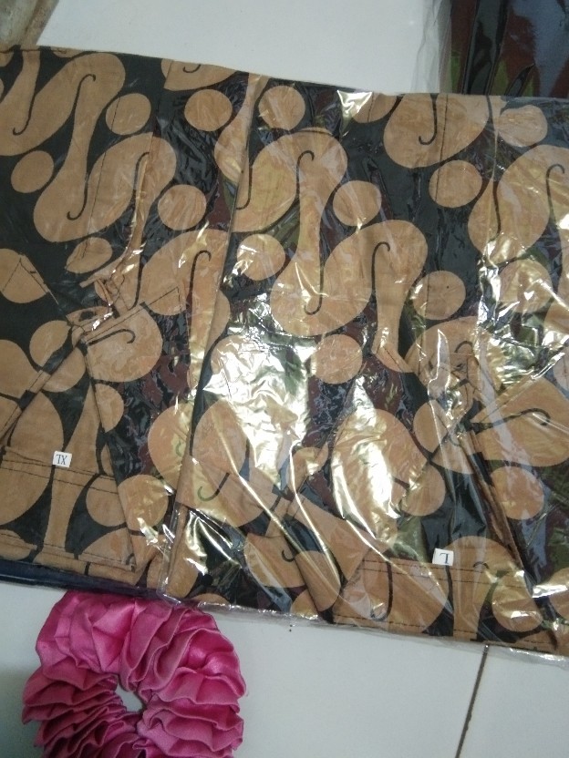 Maura Couple - Sania Ruffle Batik Couple Ori Ndoro Jowi Garansi Termurah Shopee - Batik Modern Solo