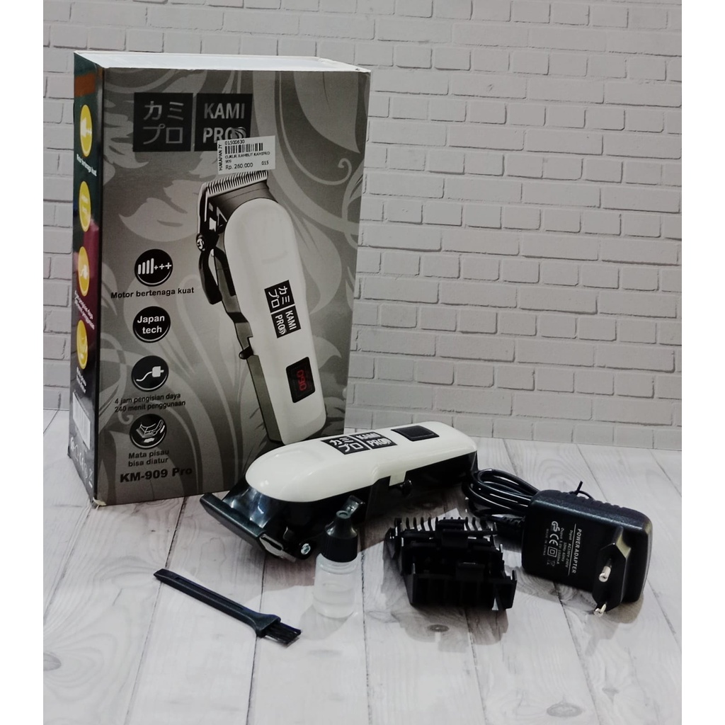 ALAT CUKUR RAMBUT KAMIPRO KM 909 PRO / HAIR CLIPPER - KAMIPRO