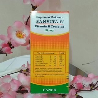 Jual Sanvita-B Syrup 120ml | Shopee Indonesia