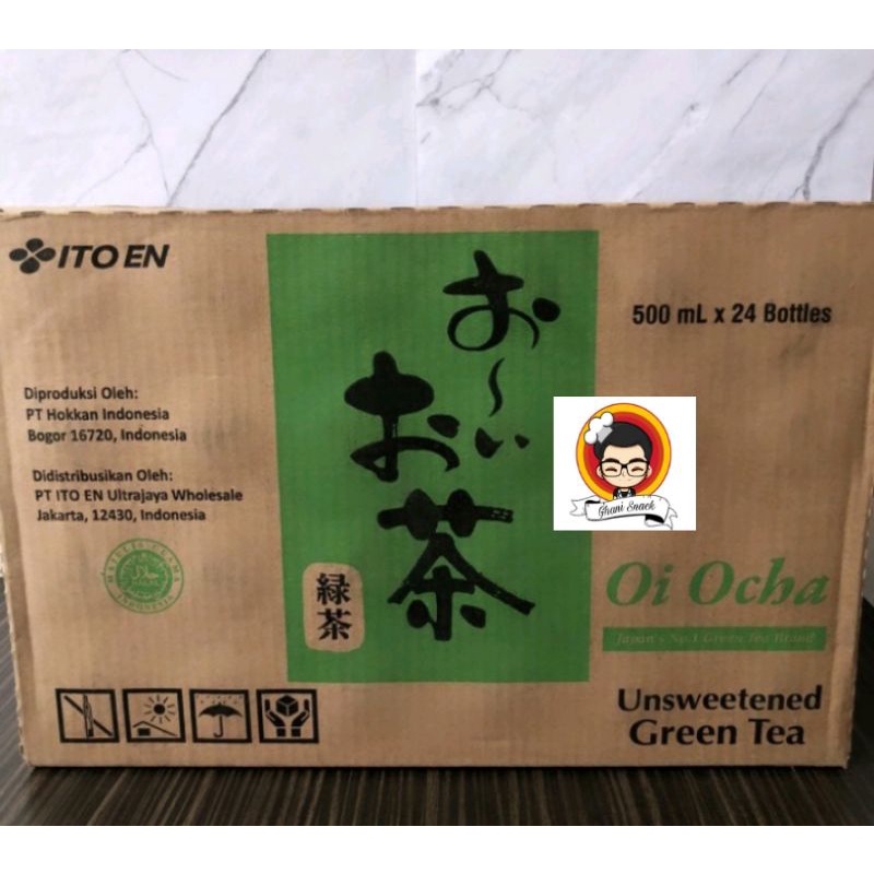 

ITOEN Unsweetened Greentea 1 Dus isi 24x500ml - ito en teh