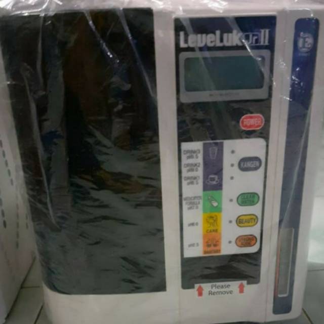 Mesin kangen water laveluk jrII second belum pernah di pake masih sangat mulus free pompa