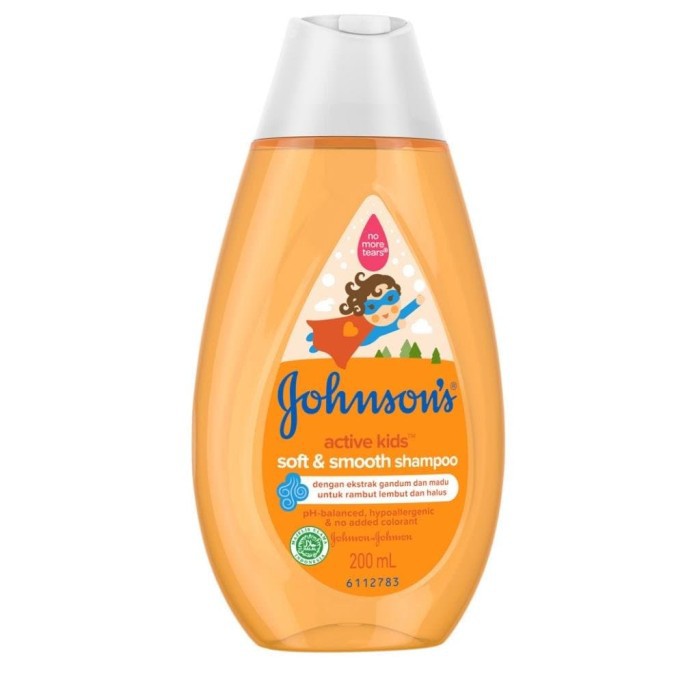 Johnson's Active Kids Soft and Smooth Shampoo 200 ml