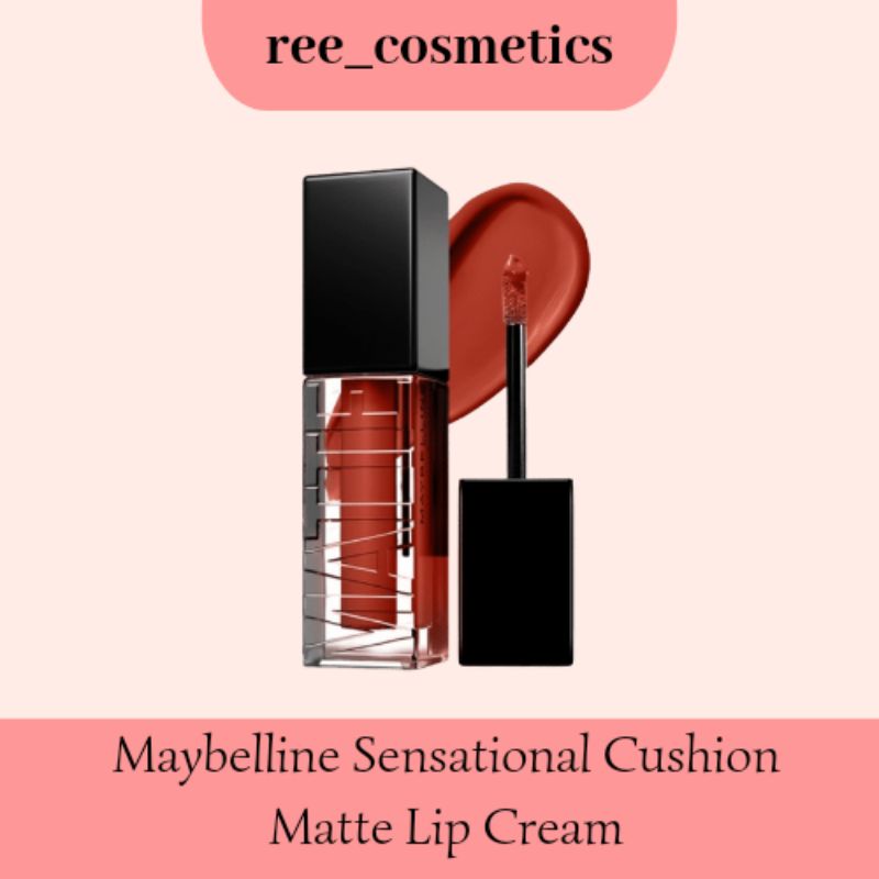 Maybelline Sensational Cushion Matte Lip Cream | Lip Cream Maybelline