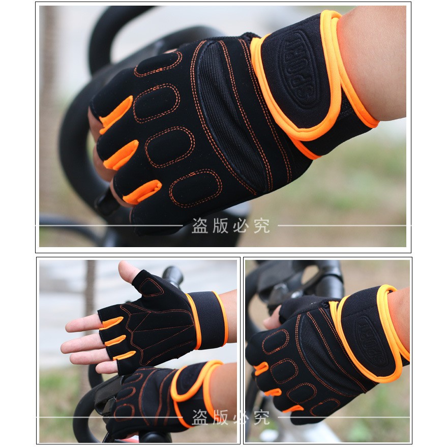 SARUNG TANGAN SEPEDA MOTOR GLOVES HALF FINGER ST SEPEDA MOTOR ST SEPEDA - FAS-224