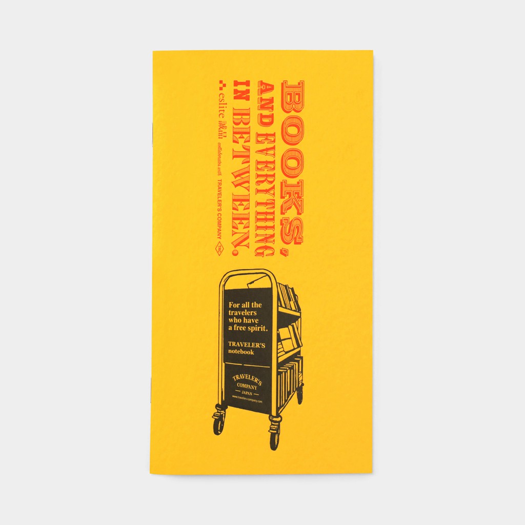 

Traveler's Notebook Refill Eslite Bookstore Letterpress Mustard