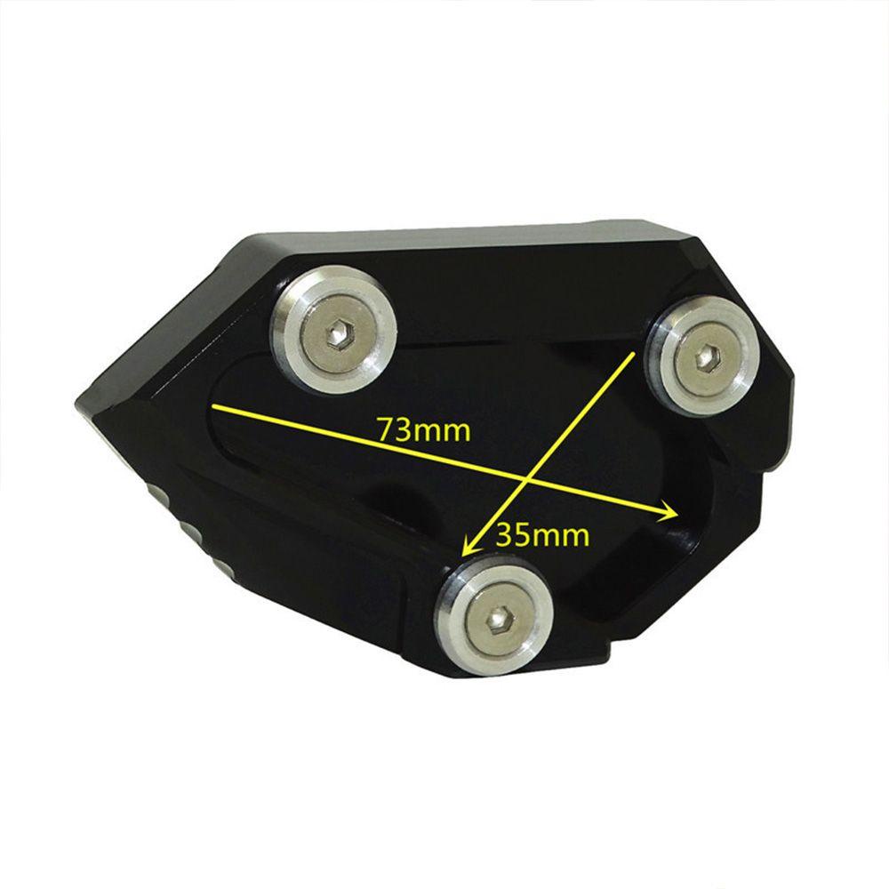 Populer Bantalan Pembesar Ekstensi Kaki New Kickstand Side Stand Side Kick Stand Untuk Ducati Diavel1200 2011-2016