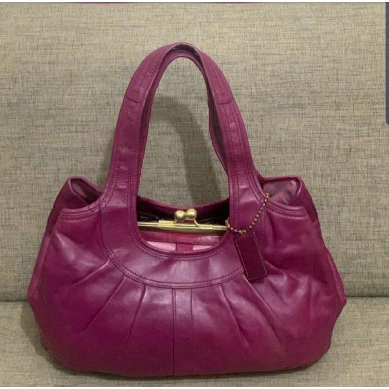 preloved coach vintage bag hobo