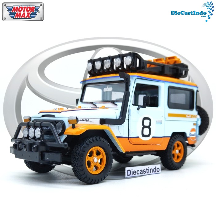 Motormax - Toyota FJ40 Land Cruiser Off Road Gulf - Skala 1:24