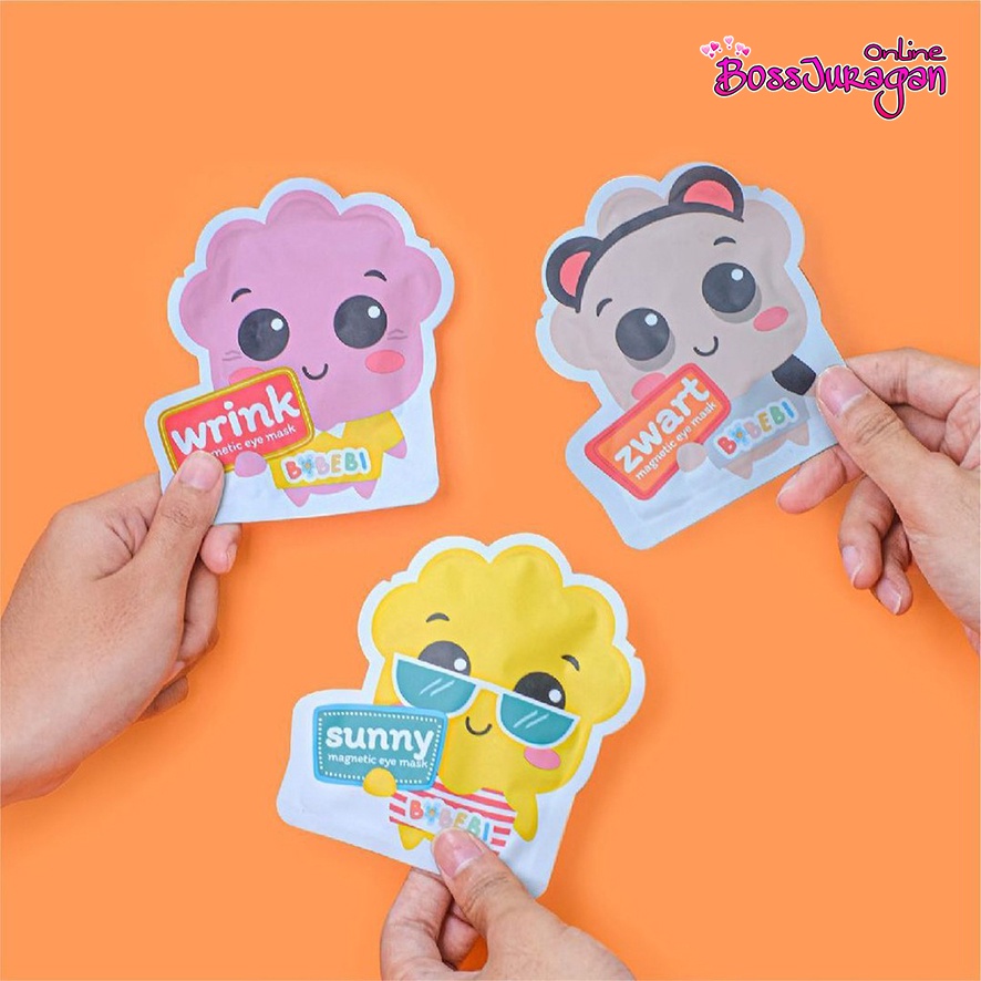 (BOSS) BOBEBI Magnetic Eye Mask | Masker Mata 1x Pakai