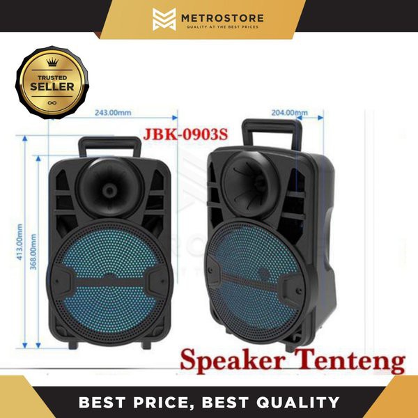 Speaker Bluetooth Protable Tenteng - Speaker JBK-0903S SUPER BASS