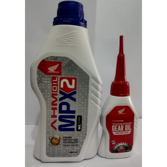 PAKET OLI MATIC ASLI MPX2 + OLI GEAR 120 ML