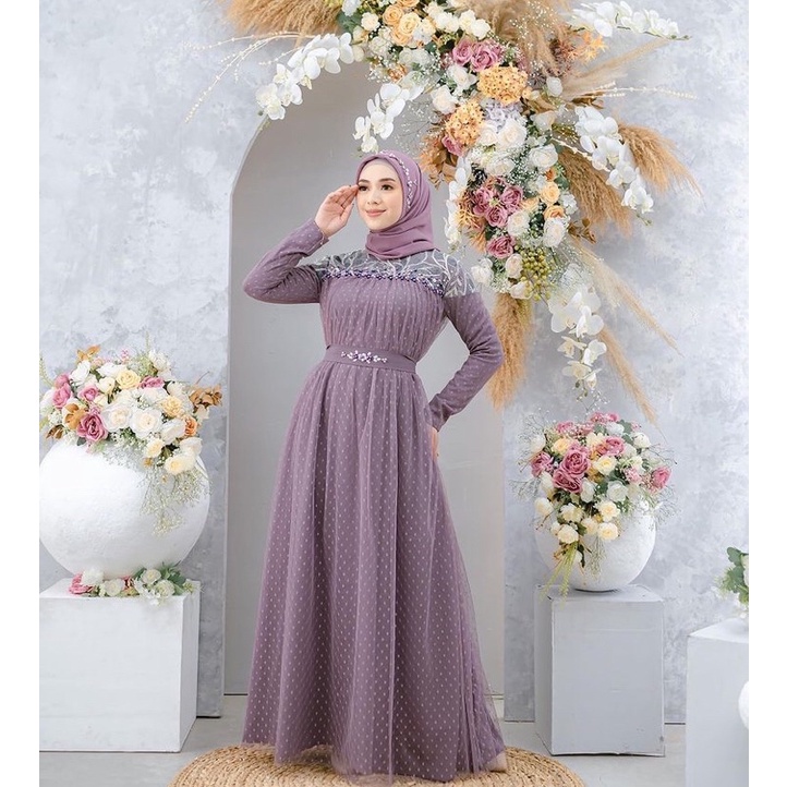 Kayyana dress gamis - Open PO