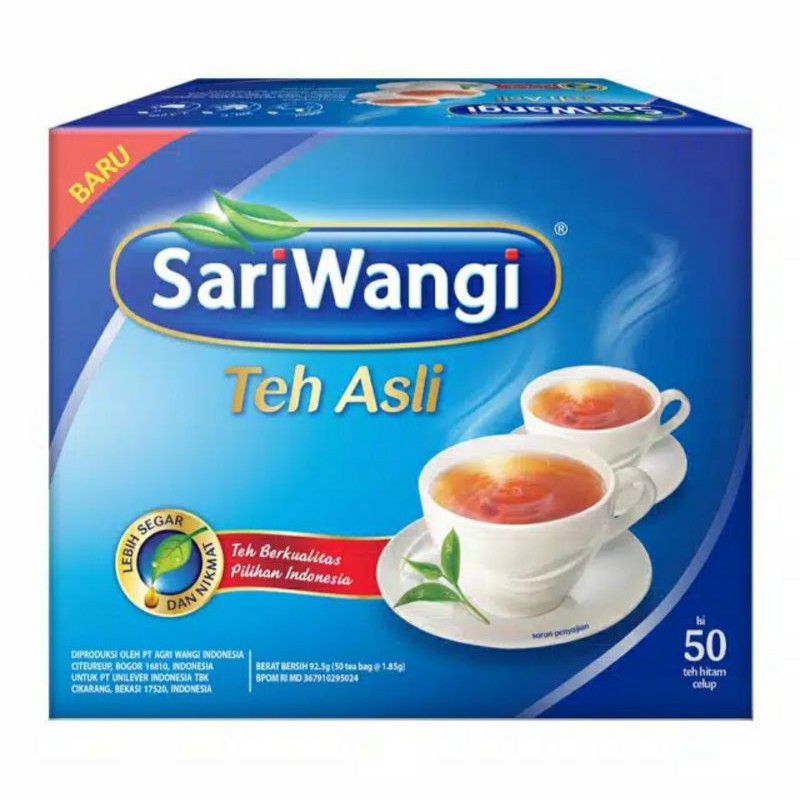 

Teh celup sariwangi 50 bag