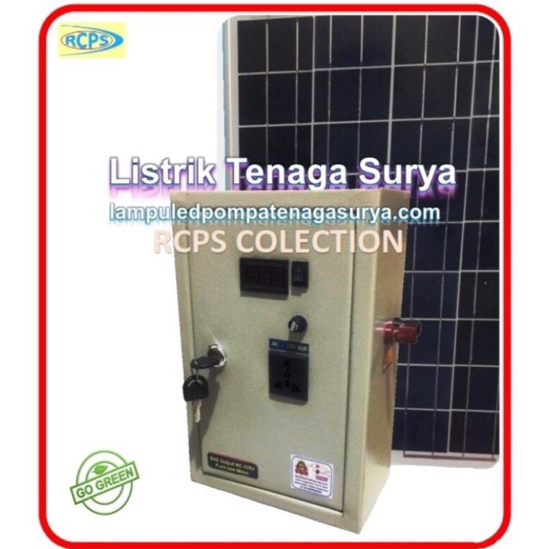 Promo; Paket listrik tenaga surya 1000watt Off Grid