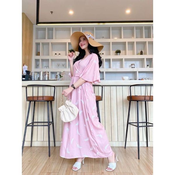 Kareen Dress ORI by HD.id Daster Kimono Rayon Premium