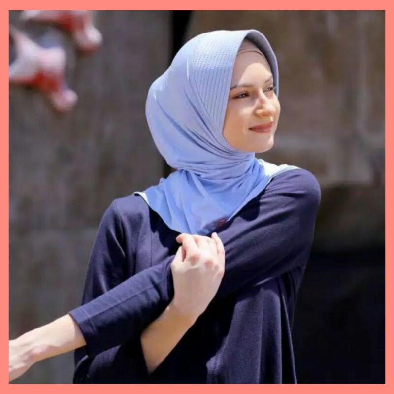 Bergo hijab Kerudung instan sporty ZOYA BERGO OFFICE