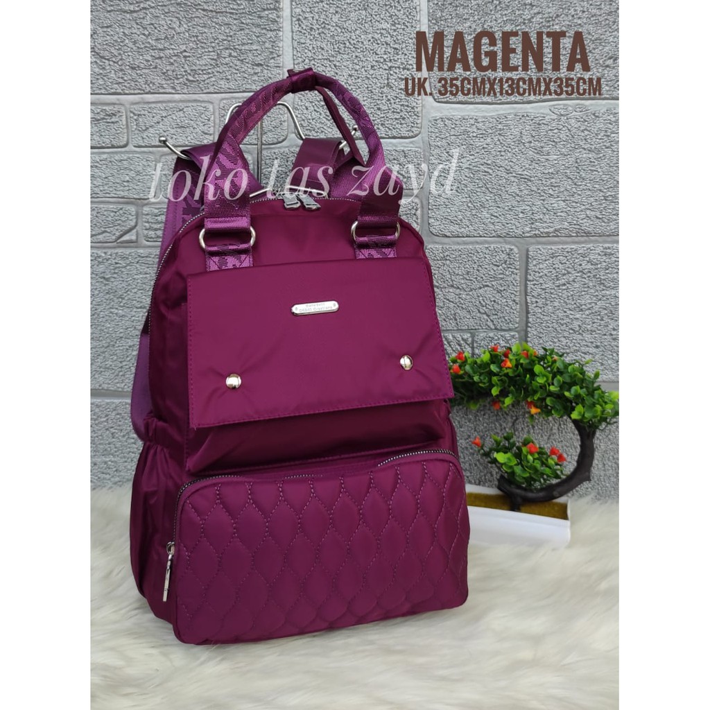 RANSEL WANITA CHIBAO IMPORT BORDIR MUAT LAPTOP 14 INCH 2IN1