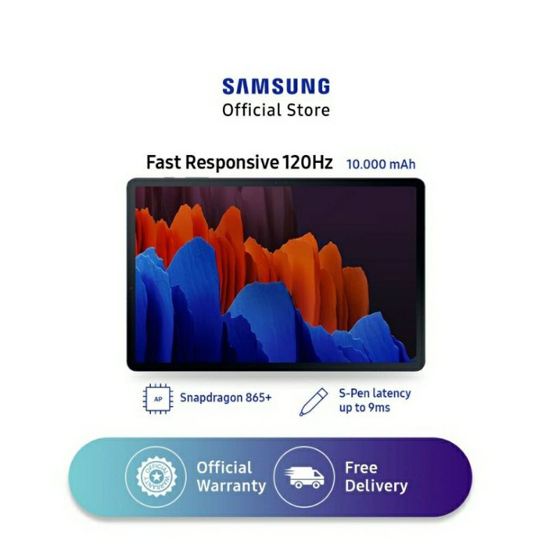 Samsung tab s7 plus sein segel 8/256gb