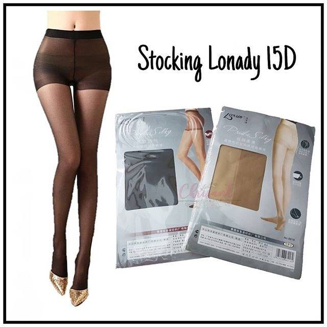 1/2 lusin dan 1 lusin Stocking kerja, stocking tipis, stocking lonady 15denier