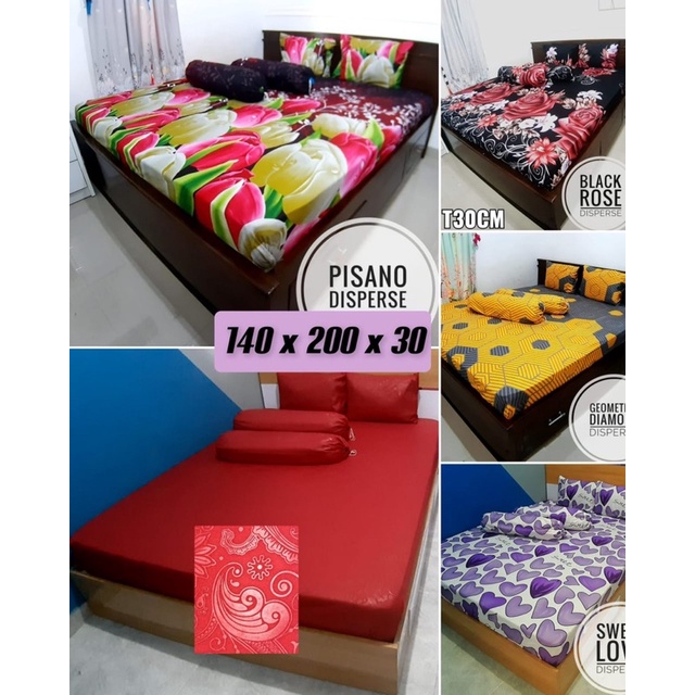 sprei tinggi 30cm sprei home made
