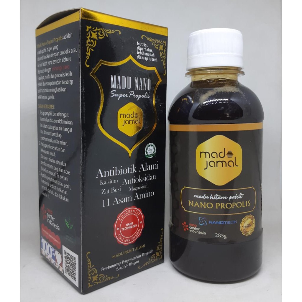 Madu Pahit Super Propolis 11 Asam Amino Menurunkan Kadar Gula Darah  Mencegah Ejakulasi Dini  285 gr