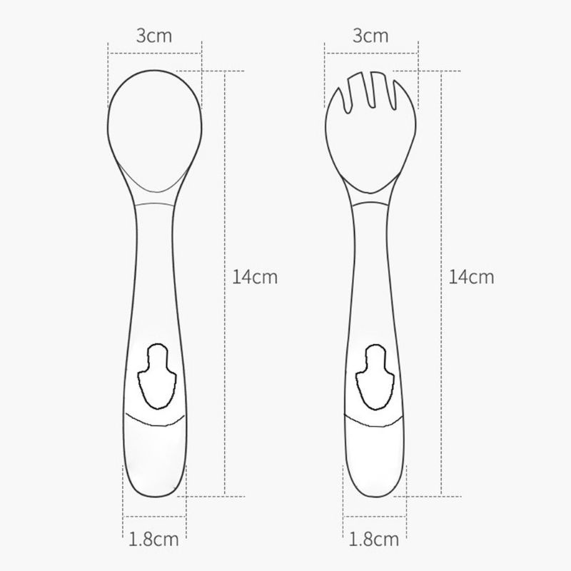 SPOON PP SPOON HANDLE SENDOK GARPU BAYI